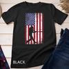Baseball American Flag 4th of July Men Women Gift T-Shirt Unisex T-shirt