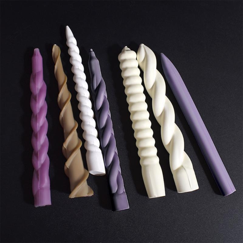 Flexible Silicone Strips Candle Mould for Making Decorative Candle Suitable for Gifting and Holiday Event Ornament