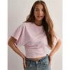 Minimalist Cotton T Shirt With Short Sleeves For Casual Summer Wear