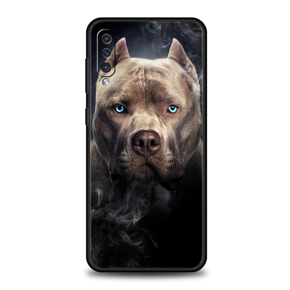 

Чехол для телефона Samsung Galaxy A52 A14 A50 A70 A10S A30 A40 A20S A20E A02S A12 A22 A72 A32 5G A04s Pet Dog Pitbull Силиконовый чехол Samsung A40