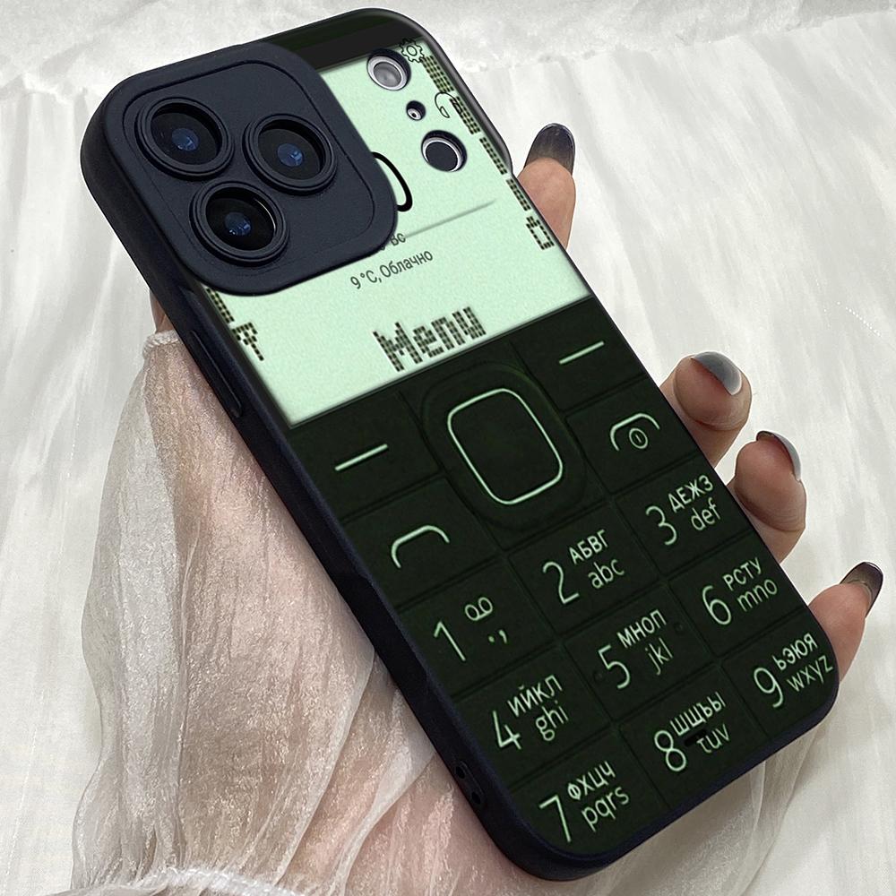 

M332 Funny Retro Button Angel Eyes Soft Phone Case for iPhone Samsung Galaxy Xiaomi Rdemi Huawei Honor Infinix Realme OPPO Vivo All Model TPU Cases Vivo Y400 PRO 5G чорний