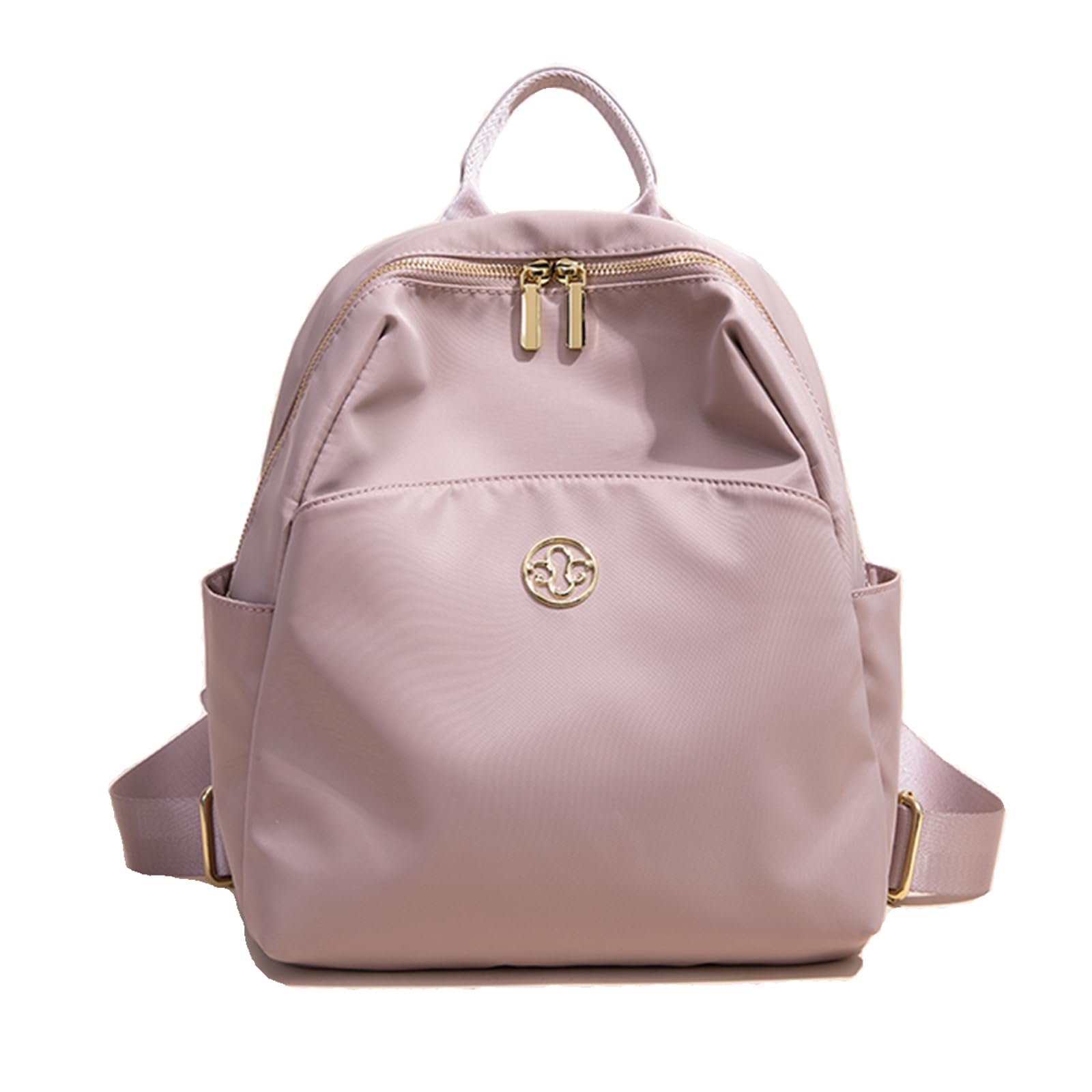 

SUNLUTO Women s Mini Backpack, Cute, Large Capacity, Small, Lightweight, Casual, Stylish, Simple Design, Multi-Pocket, A4 Size, Waterproof,
