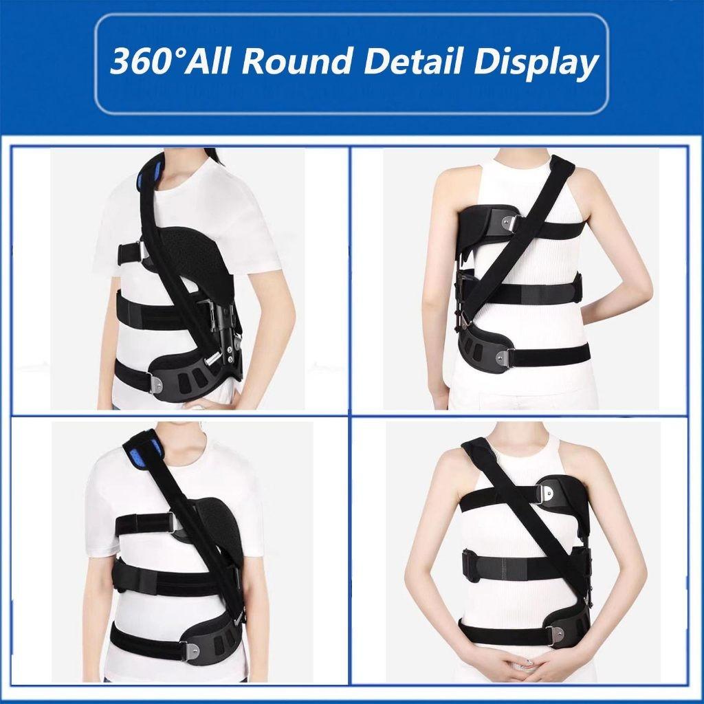 Adjustable Scoliosis Posture Corrector Back Postoperative Recovery Spinal Auxiliary Orthosis  Adults Health Care Device