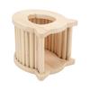 Wooden Hamster House Small Animal Hideout for Hamster Gerbils Mice Lemmings Rats