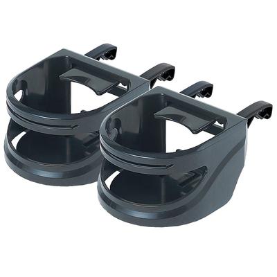 Car Drink 8 Pairs of Air Conditioner W351 Holder, Drinks, 2-Pack, Black,