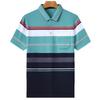 Medium Men'S T-Shirt Short-Sleeved Thin Dad Summer Lapel Top Polo Shirt Clothes