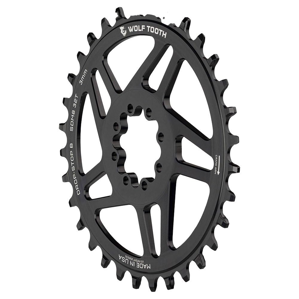 Wolf Tooth Direct Mount Chainring for SRAM 30T Mountain Cranks 8-Bolt