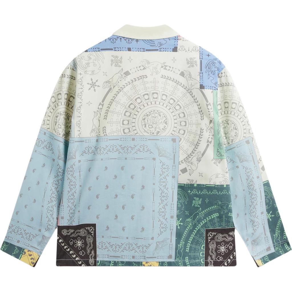Li Ning × Palastmuseum Kollaboration Chinesische Kultur Serie Lockerer Schnitt All-Over-Print Jacke Herrenjacken AFDW569-1