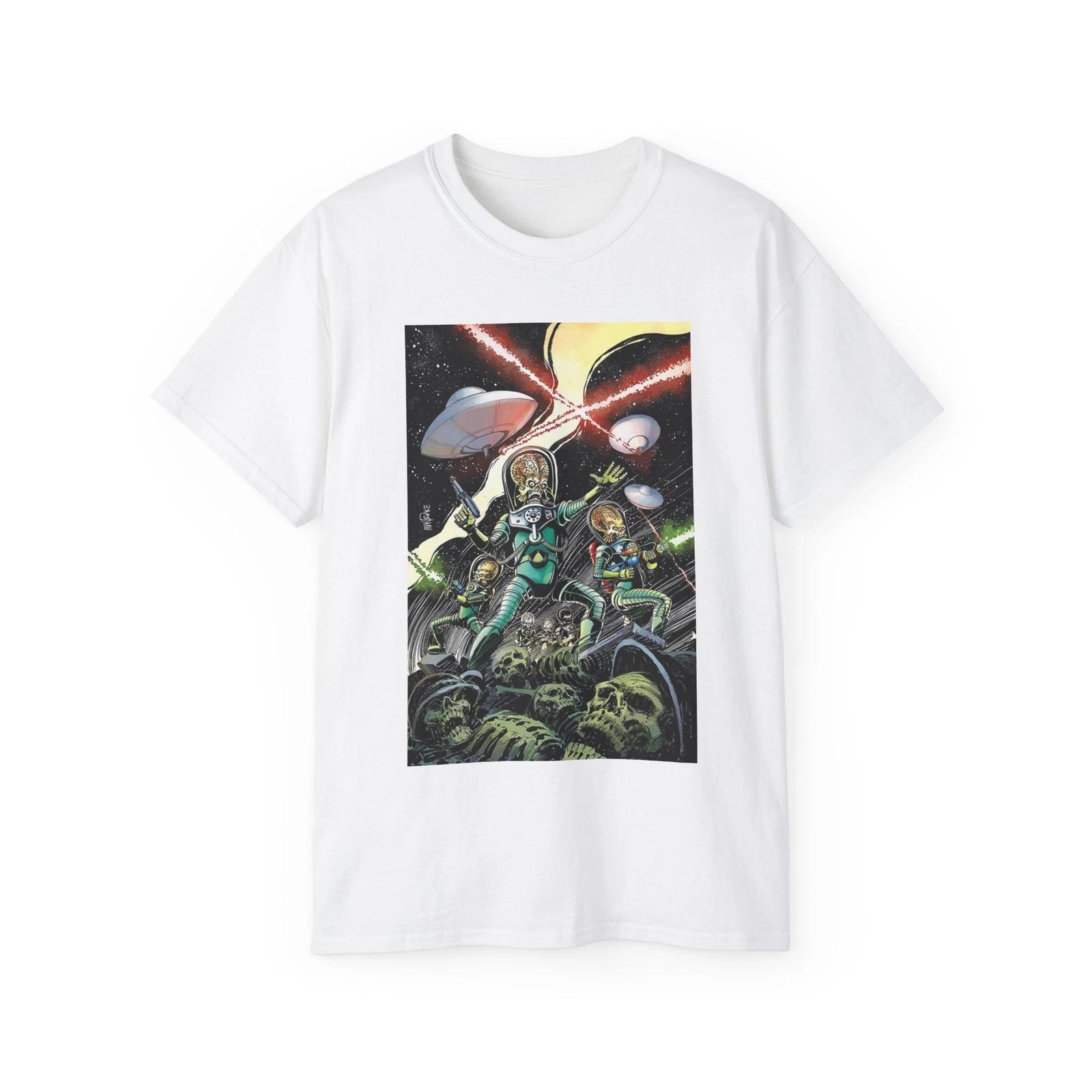 Men s and Women s T-shirts Mars attacks S