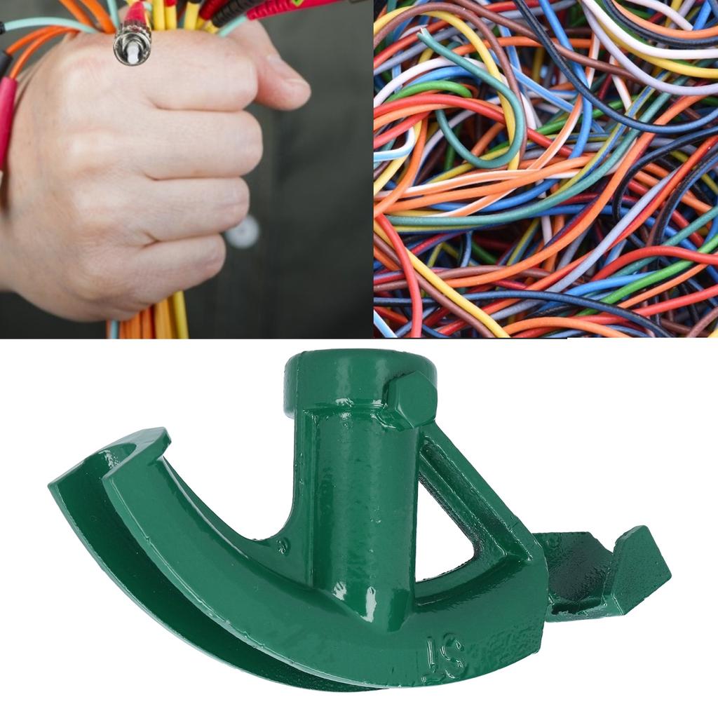 Pipe Bender Cast Iron Manual Tube Former LaborSaving Electric Wire Fast Bending Tool (5Celsius8in )