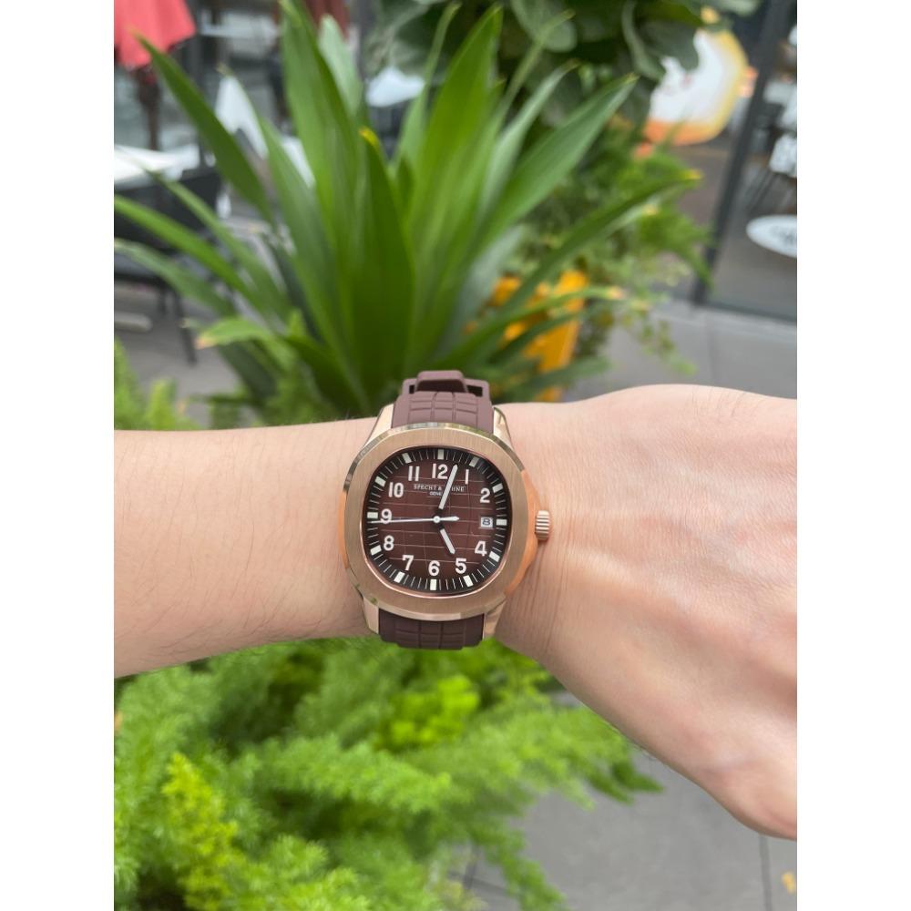 Specht&Sohne 42MM Automatic Mechanical Watch For Men Miyota 8215 Movt Sapphire Crystal 5167 Sports Wristwatch 50M Waterproof