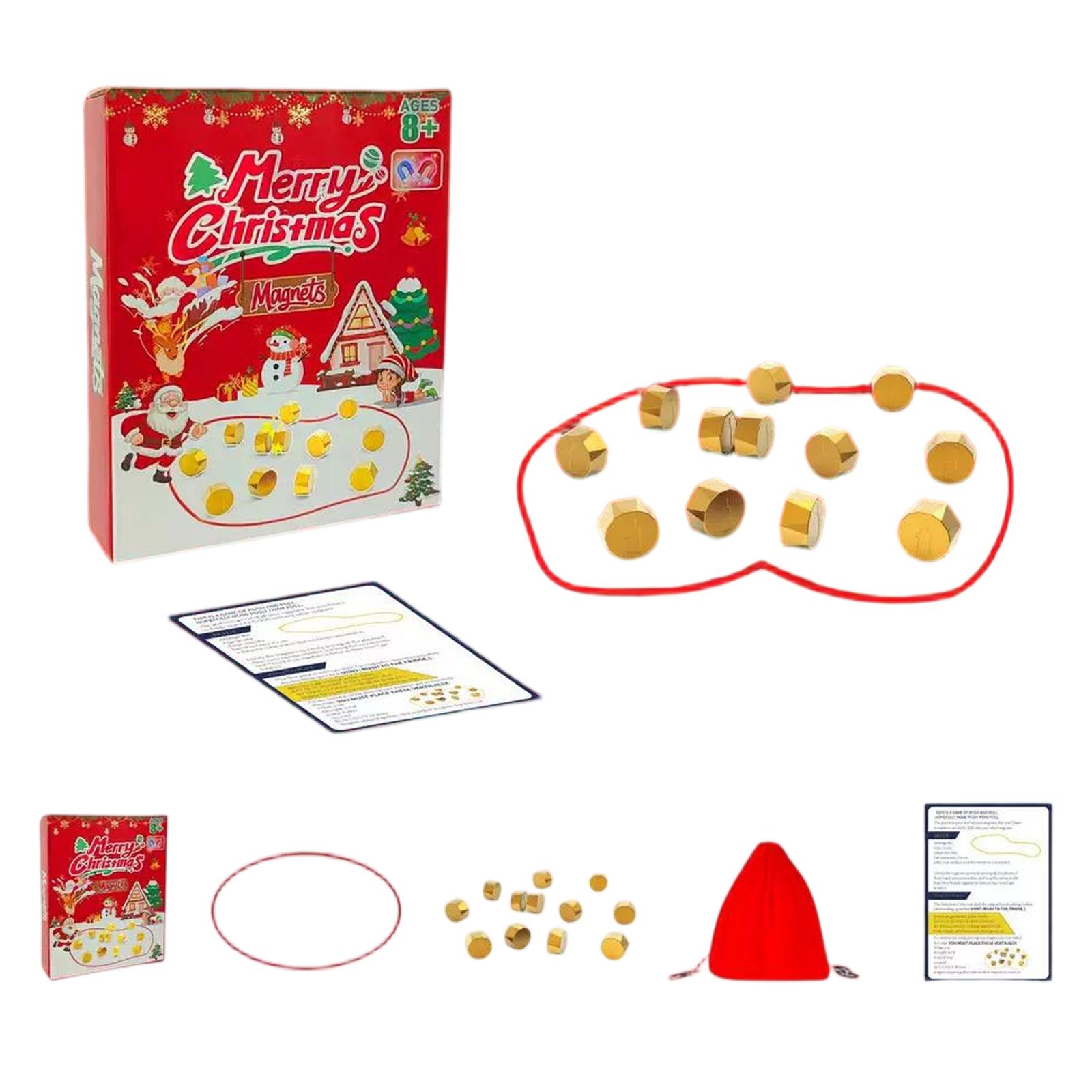 

Magnetic Effect Chess Game Mine-stepping Magnet Induction Puzzle Decompression Table Game Chess Board Game Children s Toys One Size красный