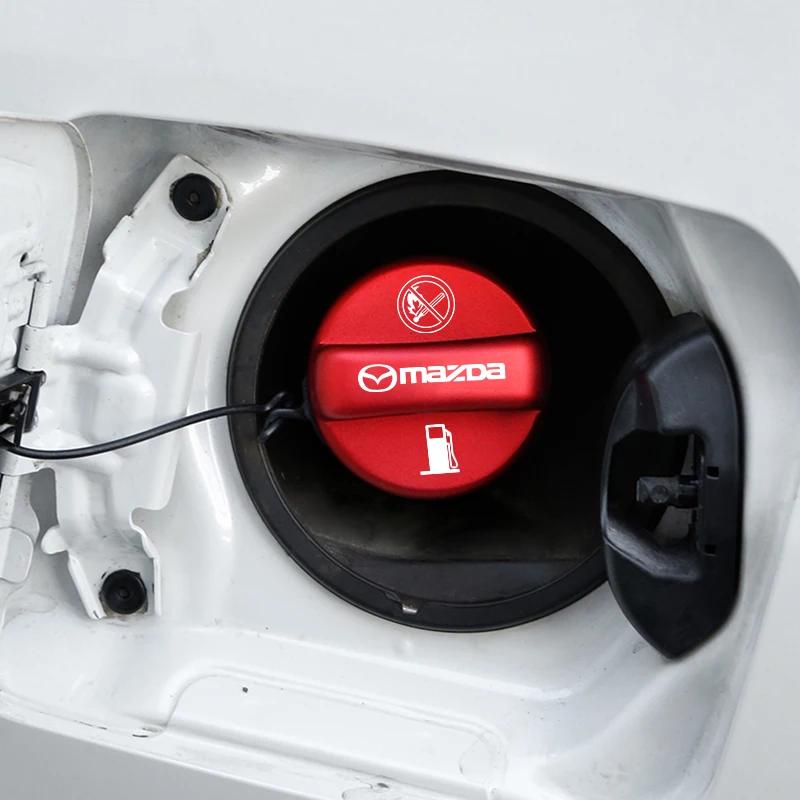 2025 Heißer Mazda Speed Auto Tankdeckel Legierung Benzinbehälter Abdeckung Zubehör für Mazda 2 3 6 5 Atenza CX3 CX5 MX5 CX7 Axela CX30 CX