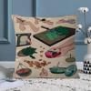 Studio G Hibli Treats Japanese Food Pillowcase Toon Gift Cushion Cover Bedroom Home Sofa Chair Seat Decor Pillow Case