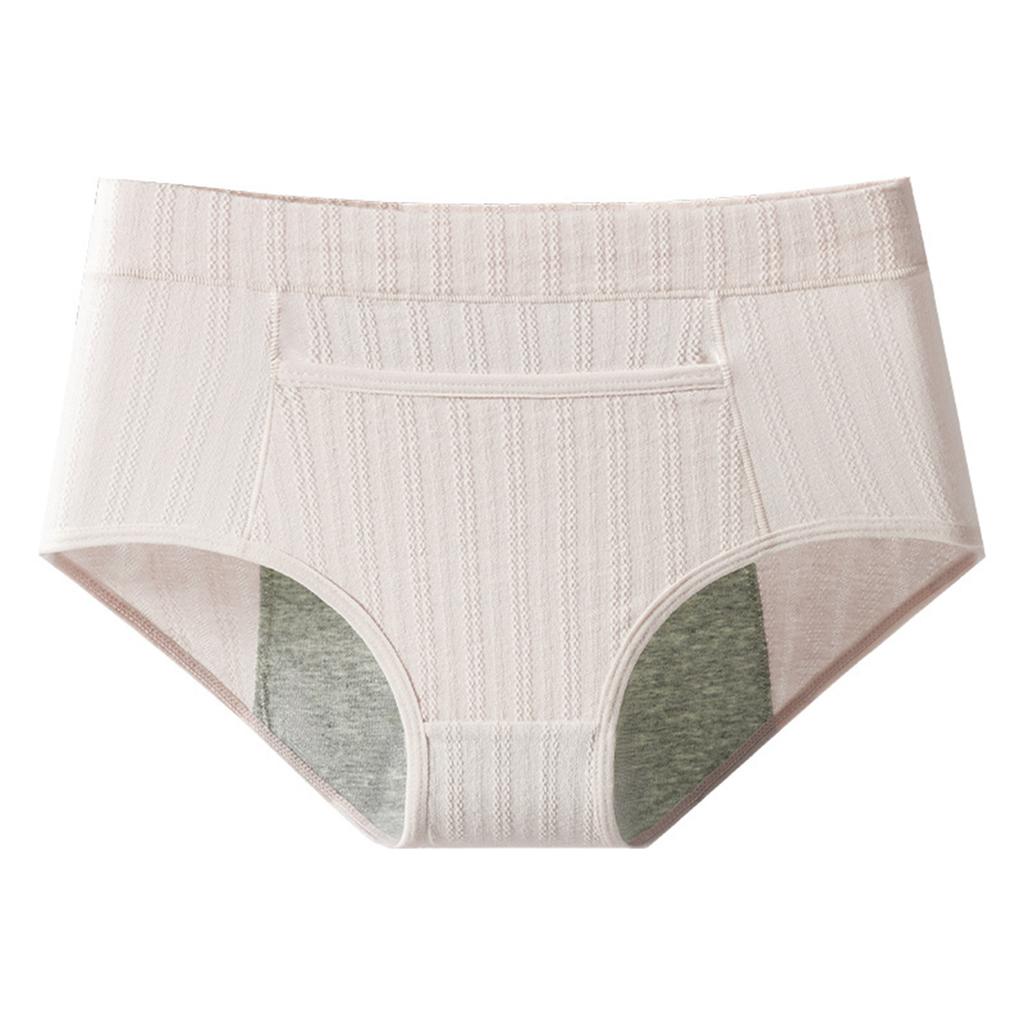 Women's High Waisted Breathable Physiological Underwear, Menstrual Hygiene Pants