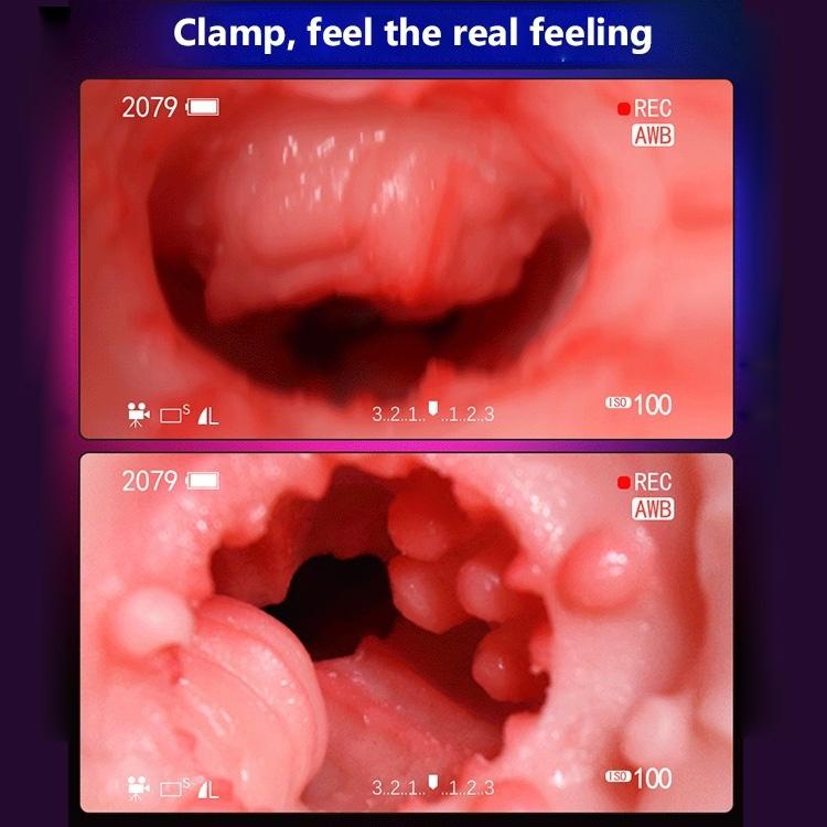 Male Masturbator Cup Vibrator Real Vagina for Men Deep Throat Pussy Mouth Double Adult Endurance Exercise Sex Toys for Man