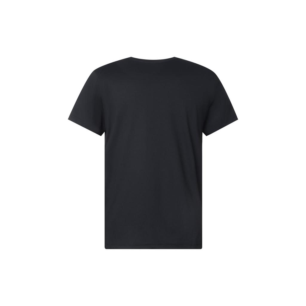 Nike T Shirts Men's Black Crew Neck Moderate Straight Fit CJ4634-010