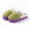 Cotton slippers women's thick bottom autumn and winter home home couple indoor warm cute non-slip men's cotton slippers