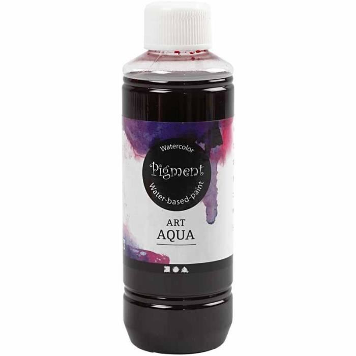 Good quality transparent liquid watercolor paint - mixable colors - can be diluted with water. Ref 34316