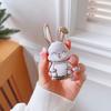 Mobile Phone Stand Trolley Rabbit Carrying Cartoon Self-adhesive Strong Adorable Capacity Electroplated Ring Finger Mobile Phone