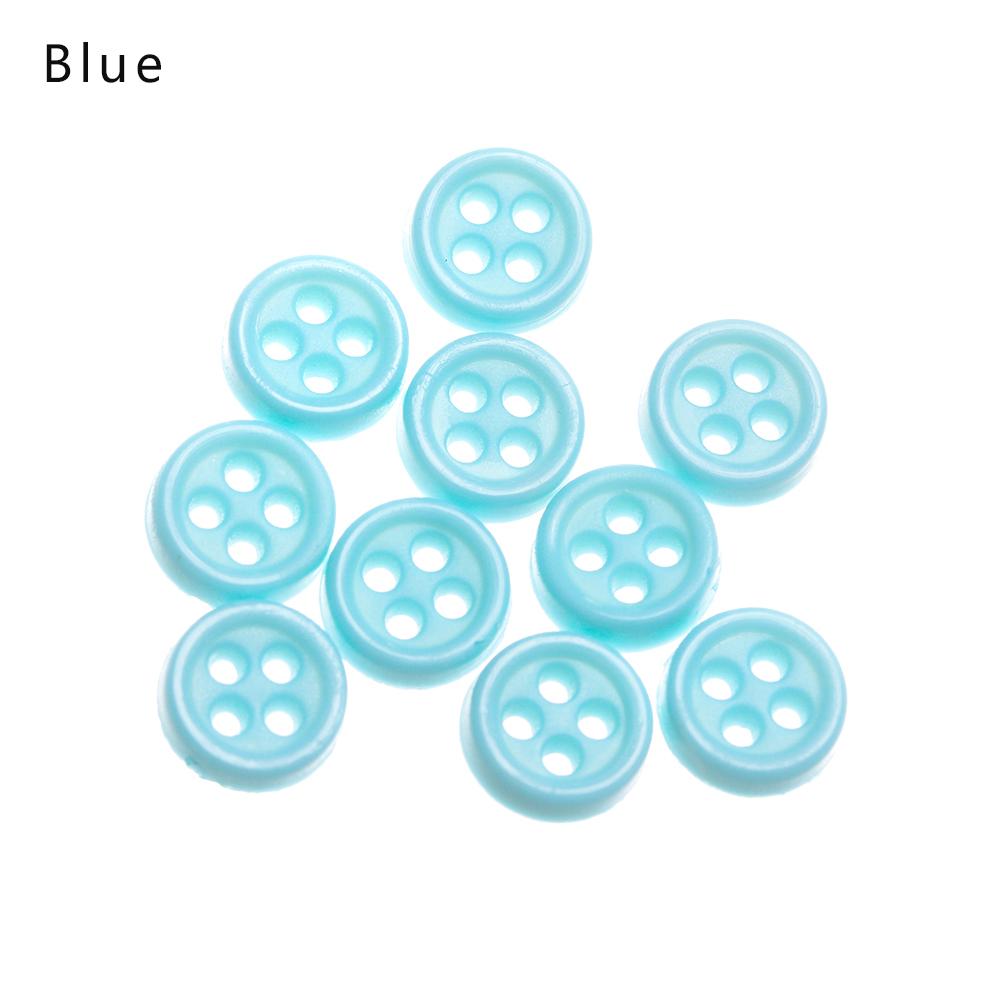 20/40pcs 5mm Mini Button DIY Doll Clothes Metal Printed Buckle Heart Pattern Buckles for 1/6 Doll Clothing Sewing Accessories