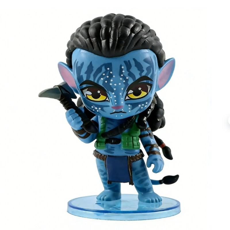 Cute Avatar 2 Neytiri & Jake Sully PVC Figure Model 12cm - Collectible Anime Character Toys for Fans Kids Adults Home Decoration