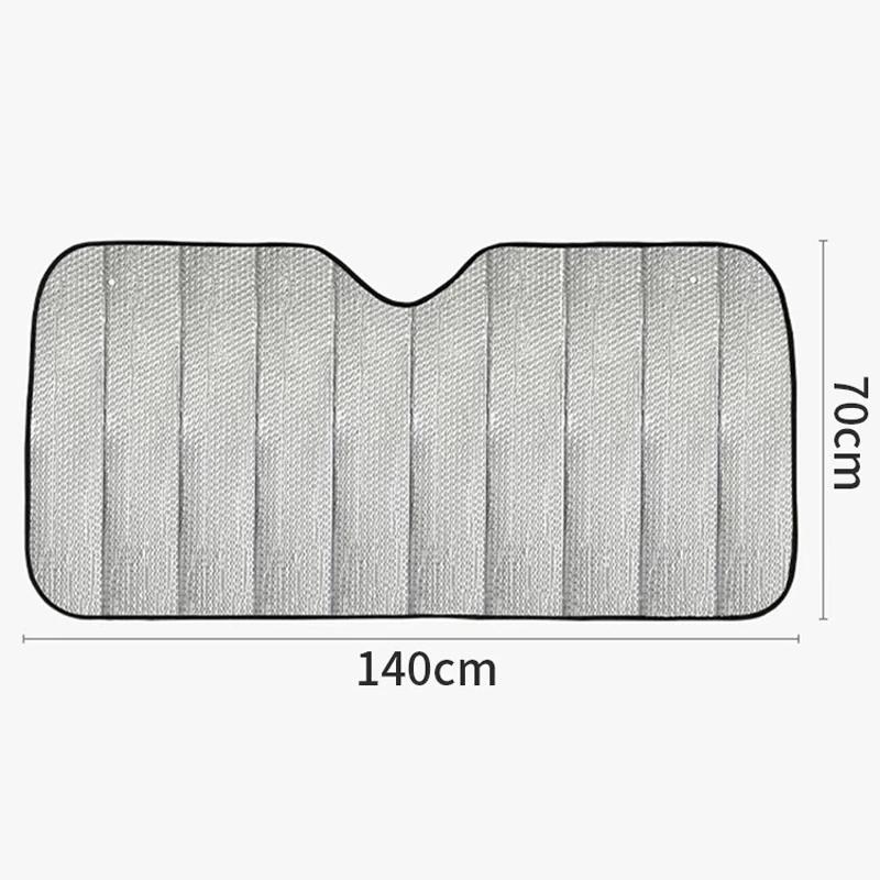 Car Windshield Sun Shade Cover Visor Protector Interior Anti UV Sun Windscreen Folding Parasol Auto Automobiles Accessories