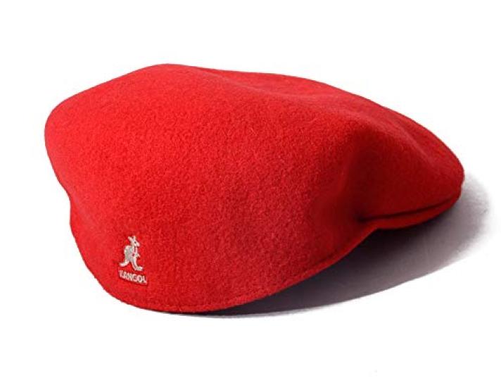 KANGOL Jagdmütze aus Wolle, Baskenmütze, WOLL 504 Standard, RÜCKSEITE NACH VORNE 0258BC 127-169001 107-169001
