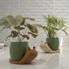 Cute Snail-shaped Flower Pot Corrosion Resistant Eco-Friendly Planter Growing Pots  Garden Planting