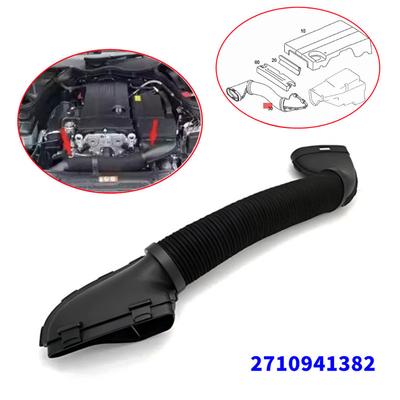 2710941382 For Mercedes Benz SLK Class 171445 171442 SLK200 2004-2010 Air Hose Duct Intake Tube Inlet Pipe Black ABS Accessories
