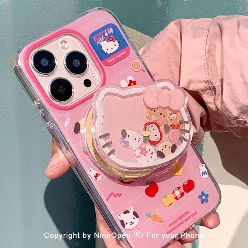 Beautiful Swinging Card Mobile Airbag Support - Rotating Portable Acrylic - A Magical Gift For The Lazy Ones