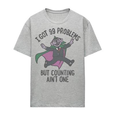 Sesame Street Womens/Ladies I Got 99 Problems T-Shirt