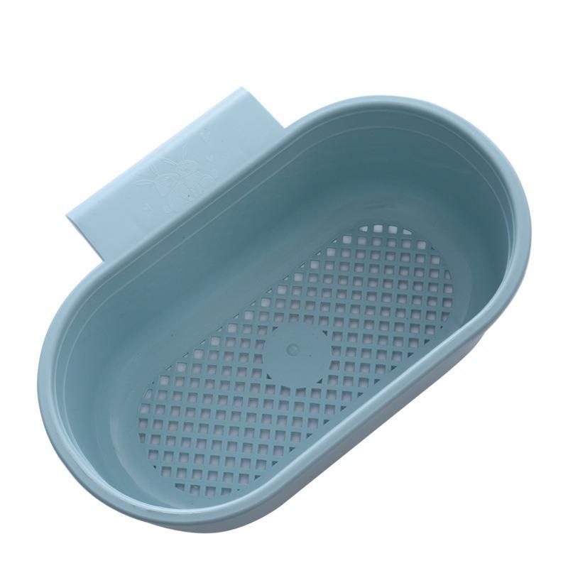 Universal Kitchen Sink Drain Basket for Dry/Wet Food, Fruits & Veggies - Plastic Filter & Separator.