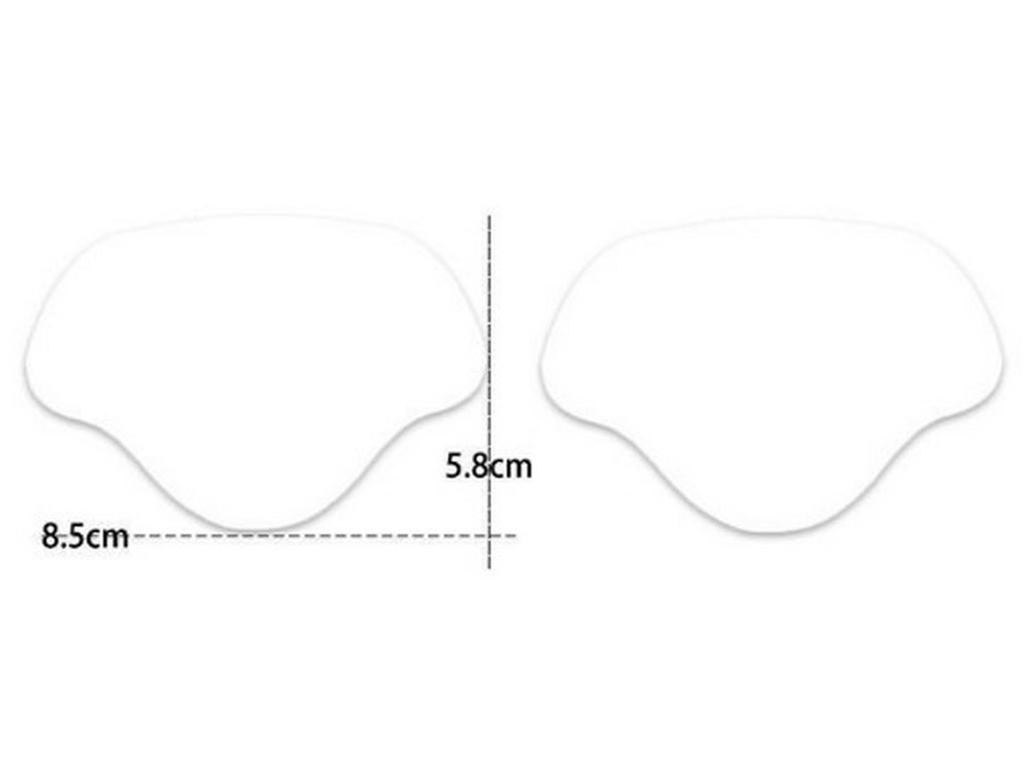 Self-Adhesive Mesh & Leather Heel Repair Patches for Sneakers