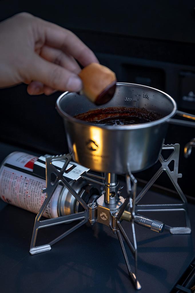 CAMPING MOON Camping Cups, Stainless Steel Sierra Cup, Deep, 360ml, Set of 2, S-360-2P