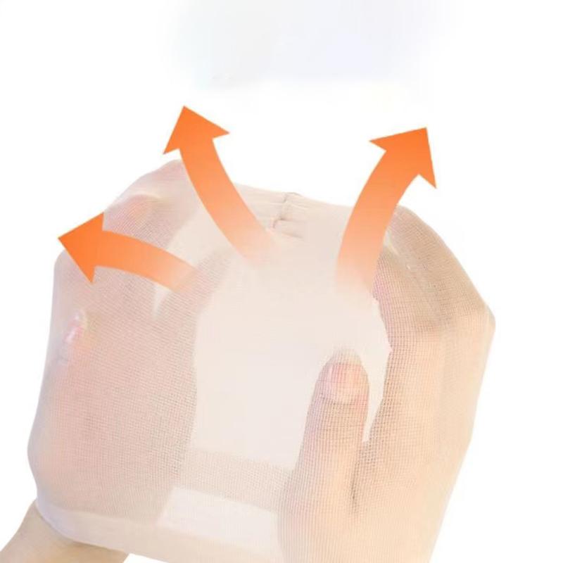 4pcs, wig cap, nylon wig cap, women's stocking wig cap, elastic nylon wig stocking cap