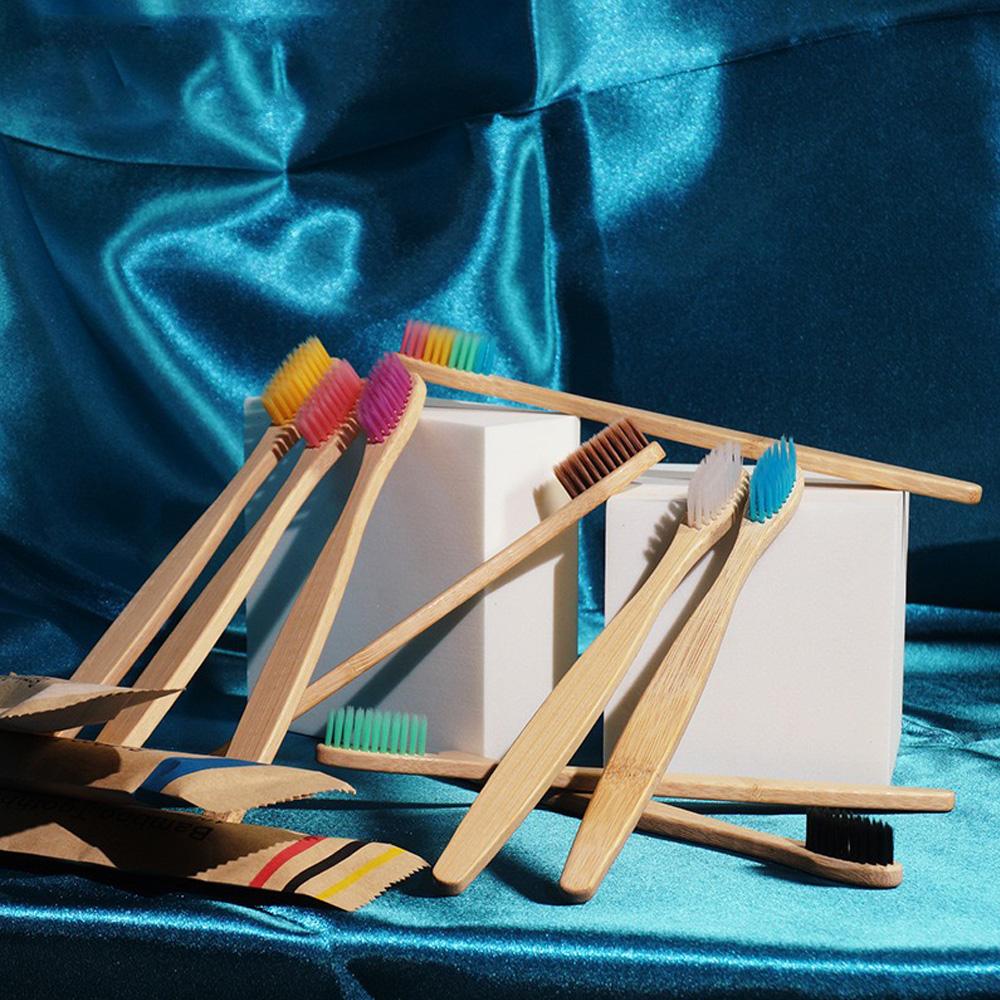 10, 5, 3, 1- High End Disposable Bagged Bamboo Toothbrush - Degradable