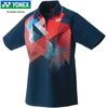 Yonex Short Sleeve Game Navy Blue Size S Women's Shirt, (019),