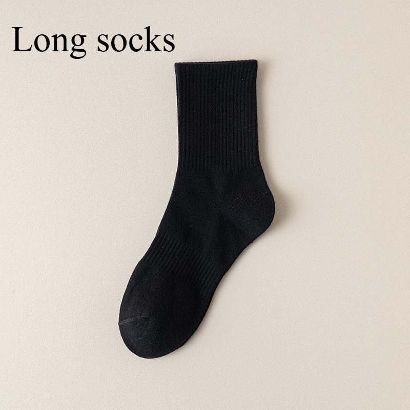 Male Spring and Summer Cotton Anti Pilling Sweat Absorption Deodorant Sports Socks