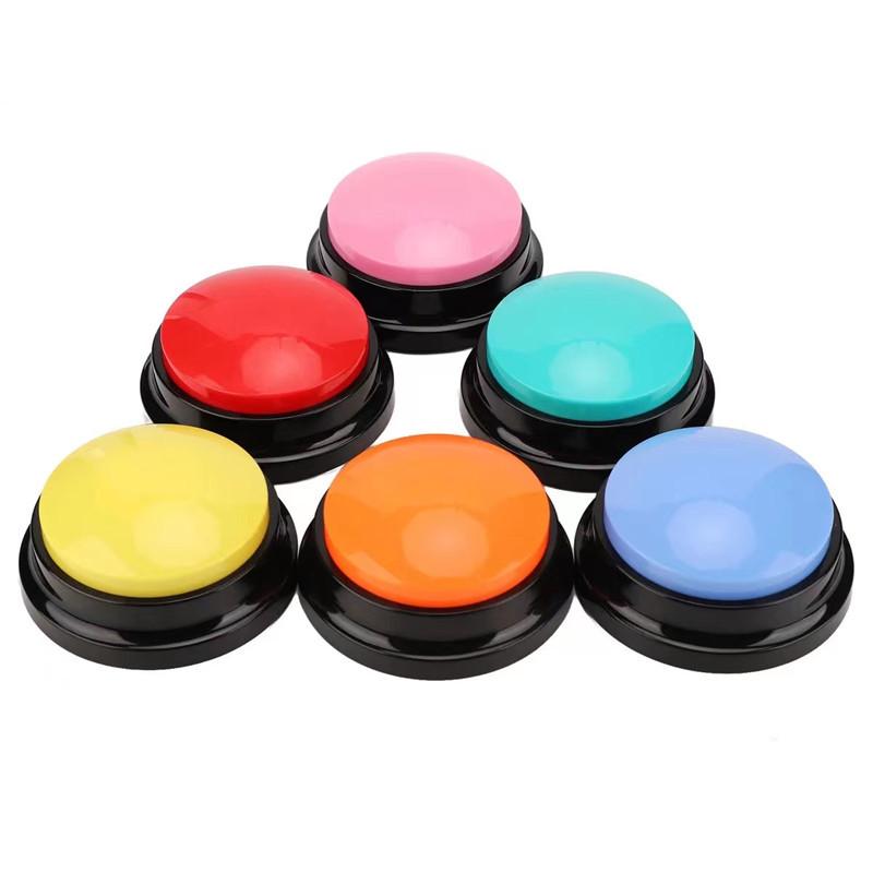 Dog Communication Buttons Voice Recording Button for Pet Training Buzzer 30 Second Record Playback Funny Gift for Talking