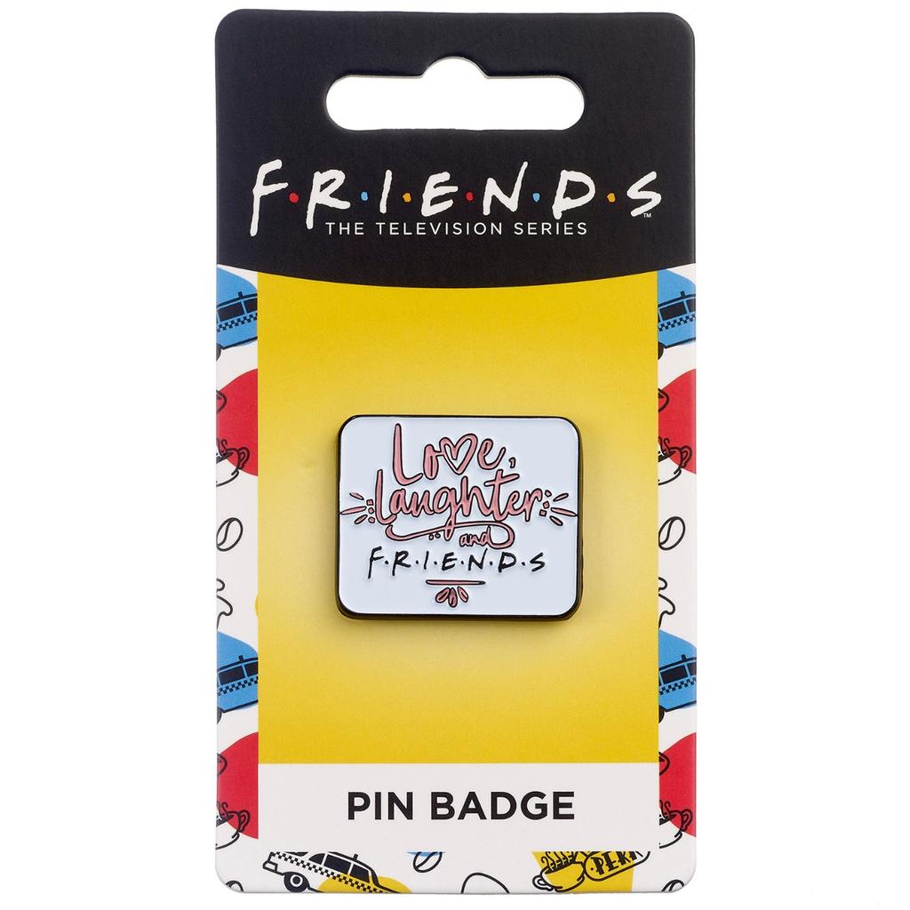 FRIENDS TV Show Love, Laughter and FRIENDS Pin Badge