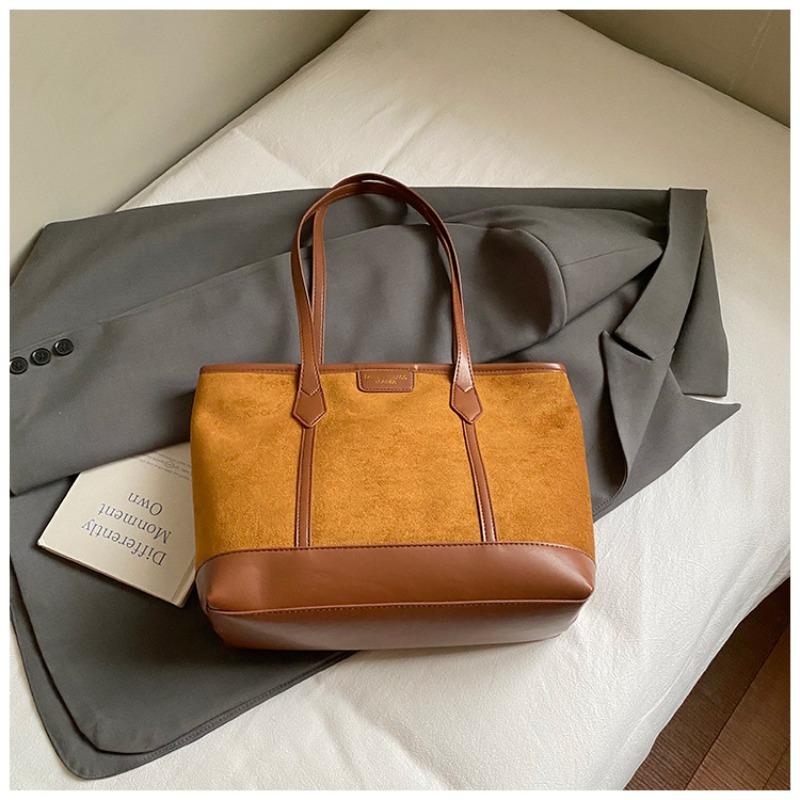 Simple Retro Large-capacity Bag Women's Autumn New Shoulder Bag Fashionable Texture Commuter Tote Bag