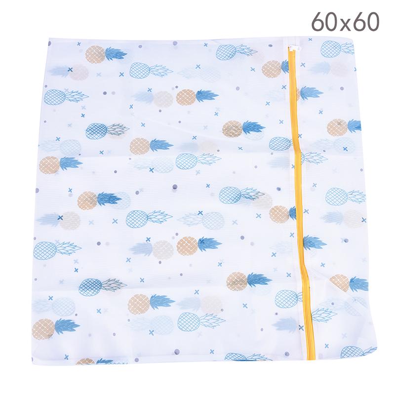 

Мешок для стирки тонкой сетки. Машинная стирка. Специальная одежда для защиты мешков для стирки нижнего белья с принтом. 60*60cm