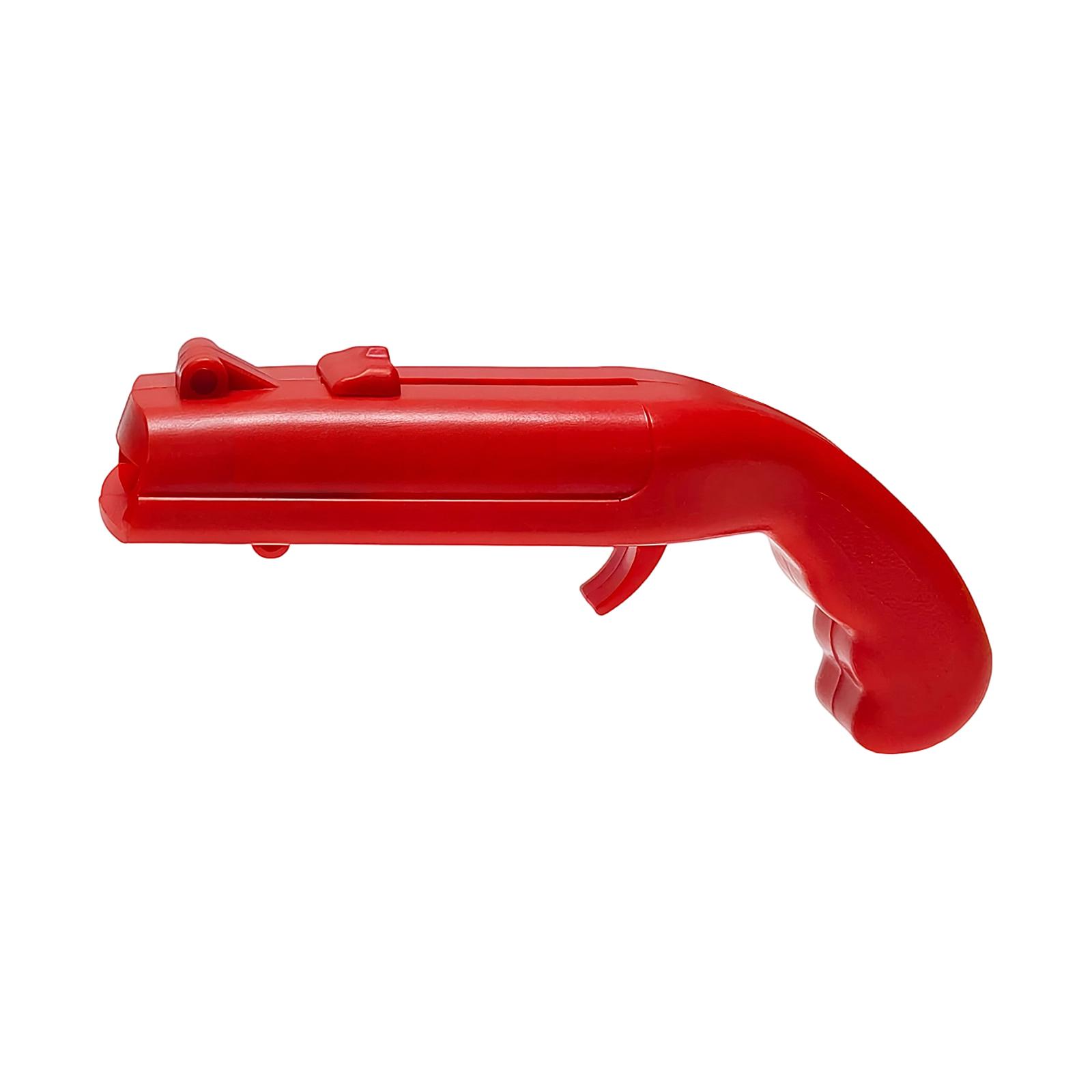 

Multifunctional Bottle Opener Designed as a Pistol Shape with Spring-Loaded Ejector for Easy Beer Bottle Opening and Durable Construction One Size красный