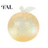 Soft Rubber Apple Maltose Glitter Squeeze Stress Ball, TPR Slow Rising Fidget Creative Birthday Gifts for Girls Toy Anxiety Relief, Cute Fruit