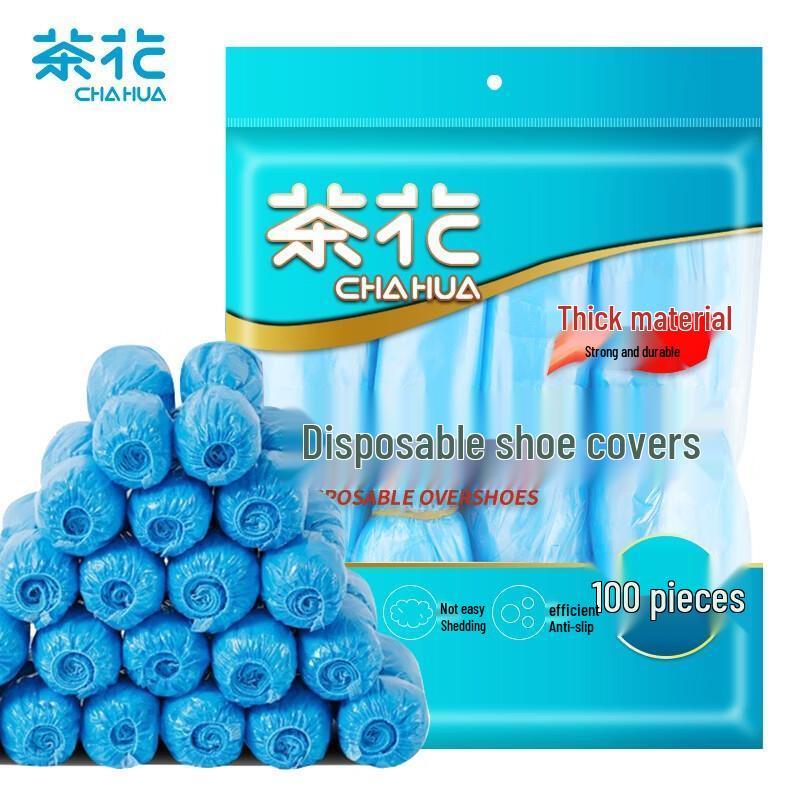 Chahua Verdickte Einweg-Überschuhe (100er-Packung)