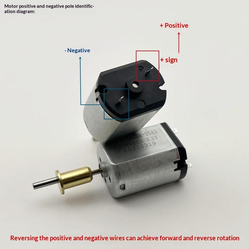 1 Pezzo Dc3.2V-3.7V Alta Coppia Tagliacapelli Tagliacapelli Tagliacapelli Intaglio Motore per Tagliacapelli Ff280Sa-2583 Motore Dc