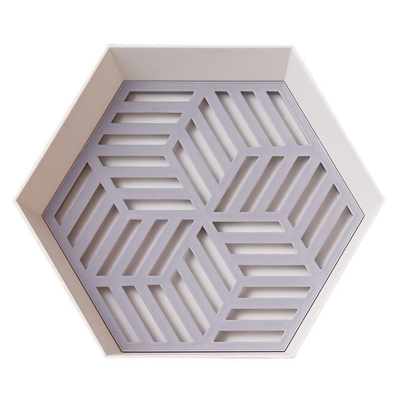 Double Drain Basket Fruit Plate Creative Fashion Living Room Coffee Table Snack Fruit Plate Multifunctional Kitchen Washing Fruit Basket