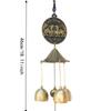 1pc Outdoor Metal Bells Metal Wind Chimes Fortune Tree Wind Chimes  For Shop Home Decoration