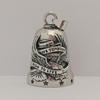 Small Size Motorcycle Guardian Bell Live to Ride Biker Good Luck Charm Evil Spirit Trap Bell  Men